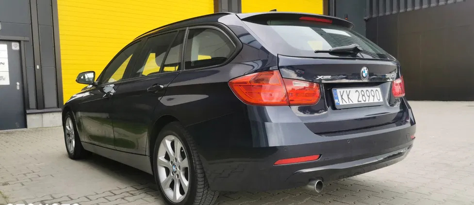 bmw seria 3 małopolskie BMW Seria 3 cena 49999 przebieg: 168000, rok produkcji 2015 z Kraków